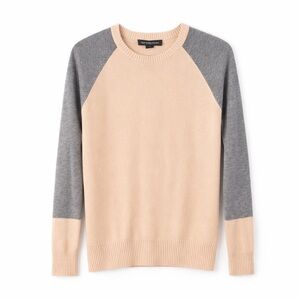 FRENCH CONNECTION Colorblock Raglan Sleeve Sweater